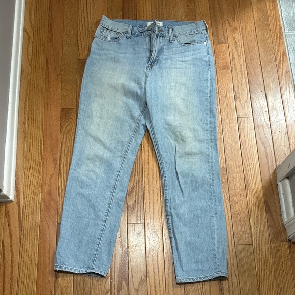 Madewell Denim - Madewell Light Blue Straight Leg Jeans Size 8